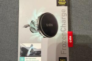 Portacellulare auto con caricatore e ventola