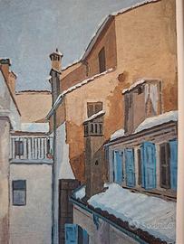 Arcangelo Salvarani - Olio su Tavola