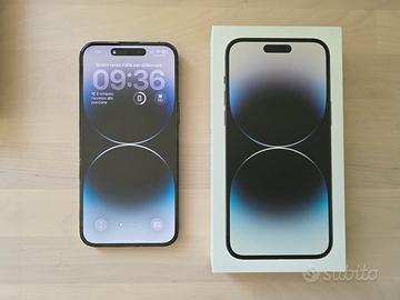 iPhone 14 pro max 256 nero