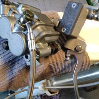 impianto frenante anteriore Kawasaki kx 