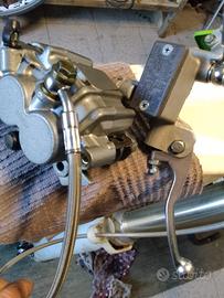 impianto frenante anteriore Kawasaki kx 