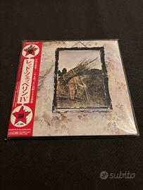Led Zeppelin IV - Japan Mini lp + OBI