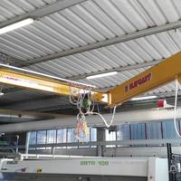 Gru a bandiera usata pochissimo stato