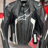 Giacca moto Alpinestars Faster in pelle