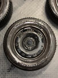 4 Gomme Invernali Hankook 185/60 R14 con Cerchi