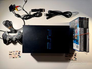 PlayStation 2 fat + 6 giochi