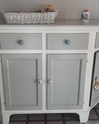 Madia legno rustico