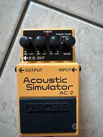 Boss ac-2 acoustic simulator