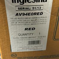 Seggiolino auto inglesina