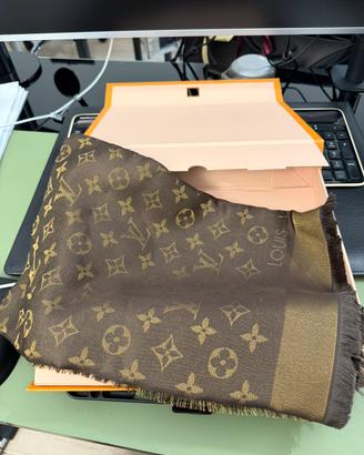 Scialle Monogram Shine Louis Vuitton NUOVO