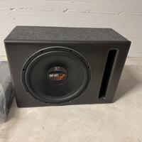 Subwoofer IMPACT 37 series con box + amplificatore