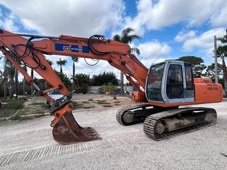 escavatore fiat hitachi ex 215 posizionatore