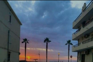 Situato Bagnara Calabra con vista mare