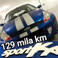 SOLO 129.000 km Ford SPORTKA Auto Racing Blu 