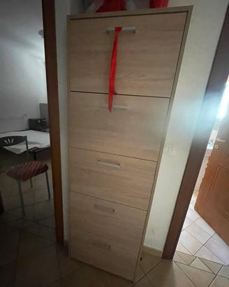 Scarpiera con 5  ribalte  grandi