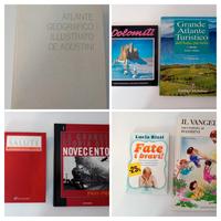 lotto composto da 7 libri anni '90