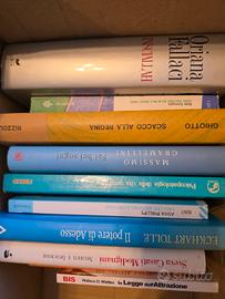 Lotto 9 Libri Vari - Fallaci, Gramellini, Tolle,..