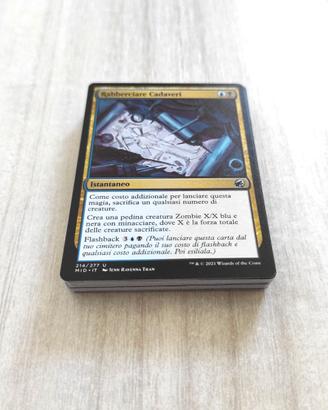 Mazzo carte Magic Blu Nero ZOMBIE Innistrad mtg