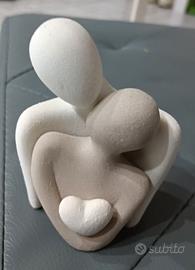 Statuina Innamorati Gres porcellanato Ilary Queen