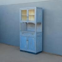 Credenza buffet doppio corpo laccata Shabby Chic