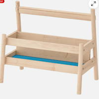 libreria espositore libri ikea flisat