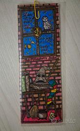 segnalibro arte maxi tema Harry Potter originale 