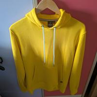 felpa con cappuccio giallo Reef M 48 italiana 