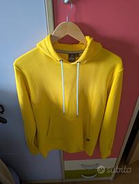 felpa con cappuccio giallo Reef M 48 italiana 