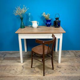 TAVOLINO RUSTICO DA OSTERIA CUCINA MONTAGNA BAITA