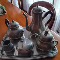 Servizio the/caffe in peltro