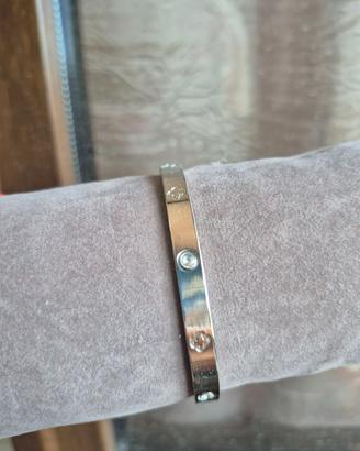 Bracciale Acciaio Inossidabile con ZIRCONI