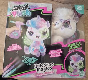 Airbrush Plush Magico Unicorno