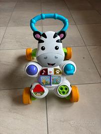 Fisher-Price Zebra Primi Passi Spingibile