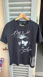 Tshirt Vlone x Pop Smoke, taglia M (fit oversize)