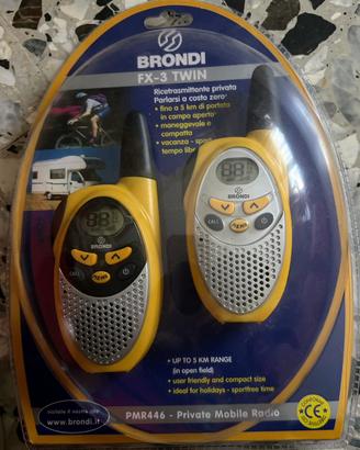 Ricetrasmittenti Brondi FX3 nuove ancora imballate