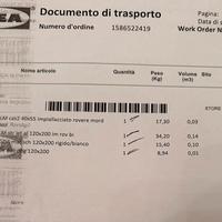 Letto e cassettiera IKEA