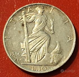10 lire 1936