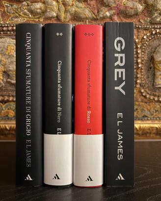 Cinquanta sfumature libri, completa + Grey