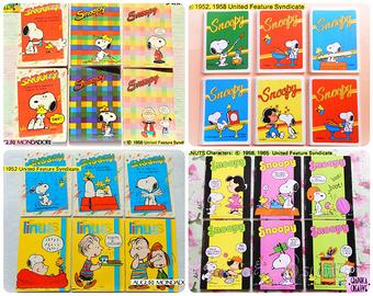 SNOOPY 🐶24 Peanuts Linus Vintage 1980 90 QUADERNI