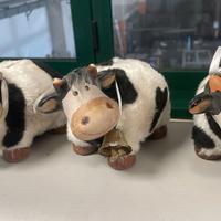 Salvadanaio Mucca in ceramica - 3 pezzi