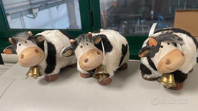 Salvadanaio Mucca in ceramica - 3 pezzi