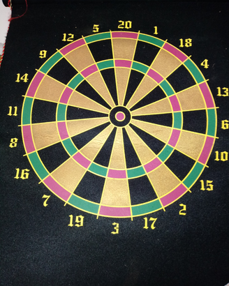 Bersaglio in tessuto calamitato