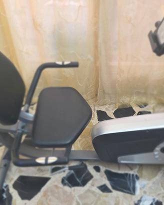Cyclette orizzontale con seduta 