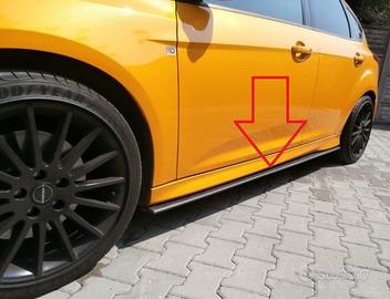 Coppia diffusori minigonne laterali per Ford Focus