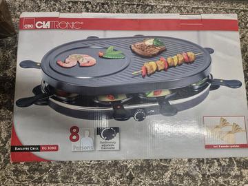 Piastra bistecchiera raclette