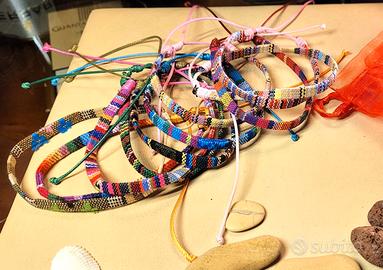 12 Bracciali Boho Surfer Beach