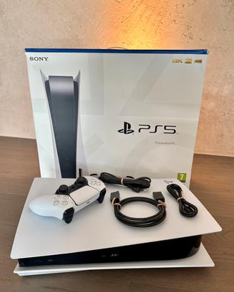 Sony PlayStation 5 con Disco e Dualsense NUOVO