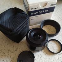 Sigma 19mm 2.8 DN art olymnpus e panasonic m43