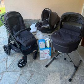 Trio Inglesina Aprica XT, box, passeggino, ovetto 