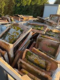 Coppi e tegole romane vecchie